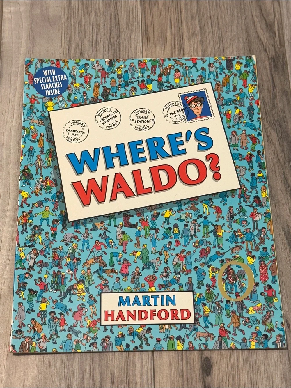 Where's Waldo? Picture Book by - Blue